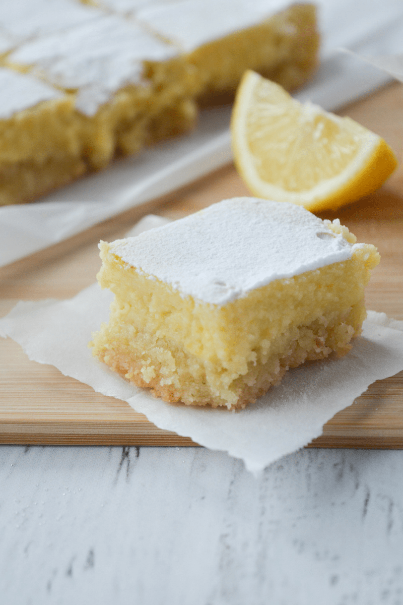 These Keto lemon bars make the perfect Keto dessert recipe